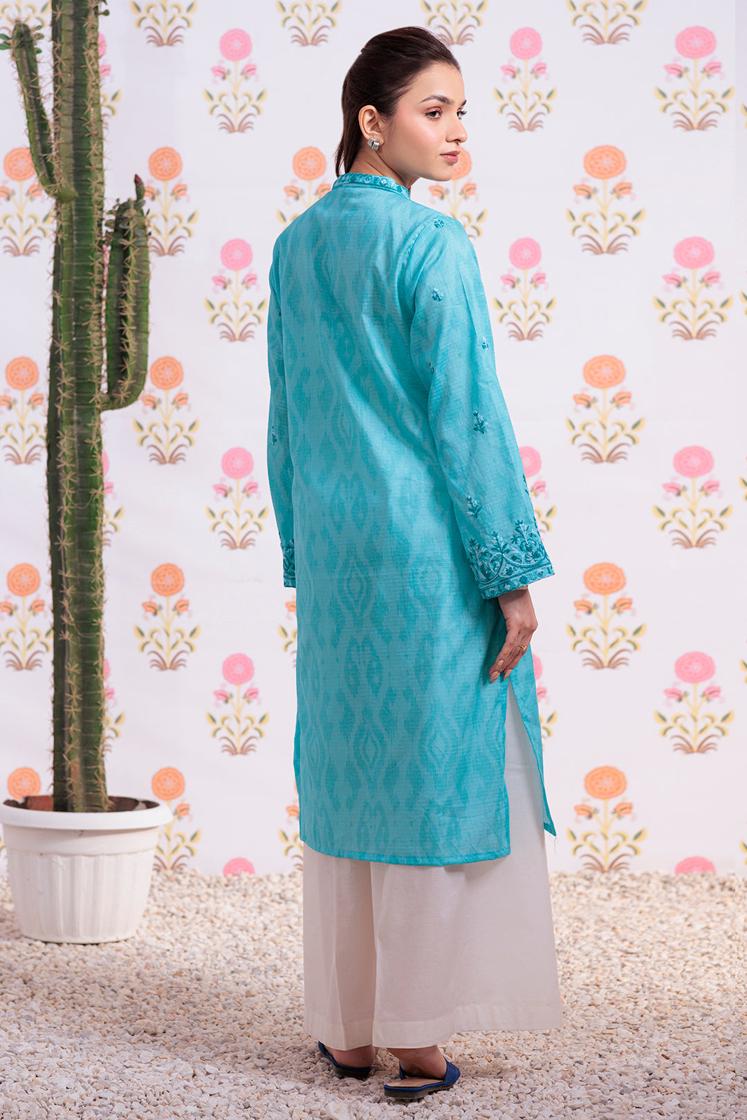 Zellbury | Summer Pret | Embroidered Kurta - 2875 - Libasekhas
