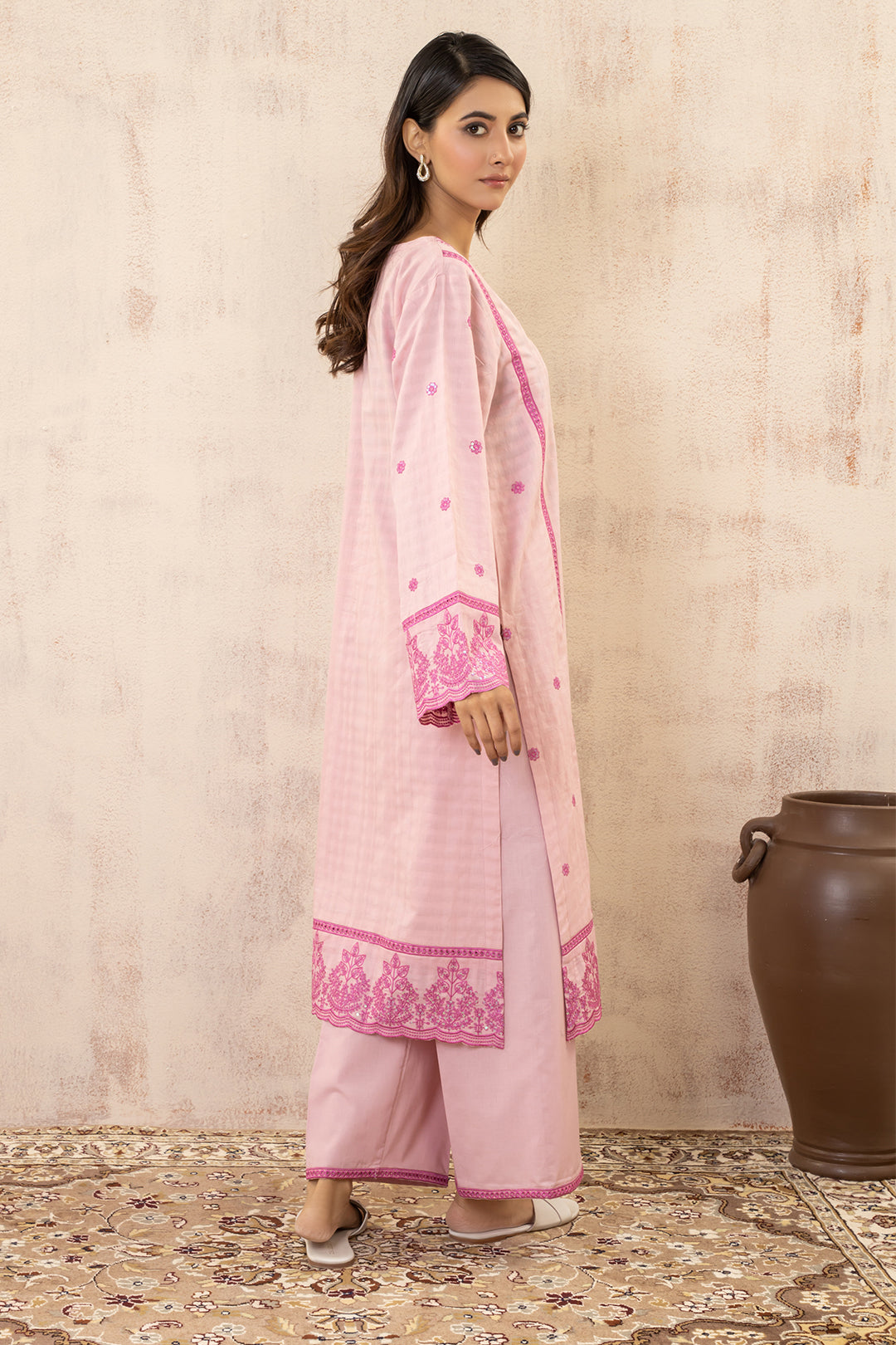 Zellbury | Summer Pret | Embroidered Kurta Trouser - 3331 - Libasekhas