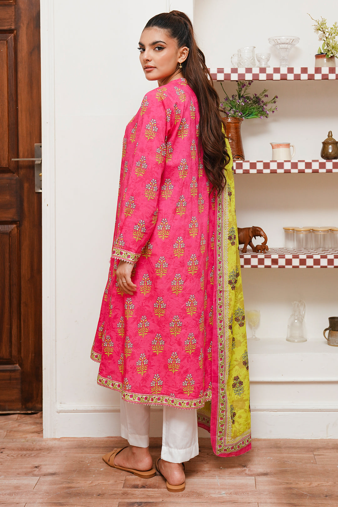 Zellbury | Summer Pret | Kurta Dupatta - 2066 - Libasekhas