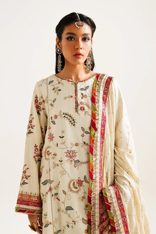 Zara ShahJahan | Winter Shawl 23 | - House Of Anaya