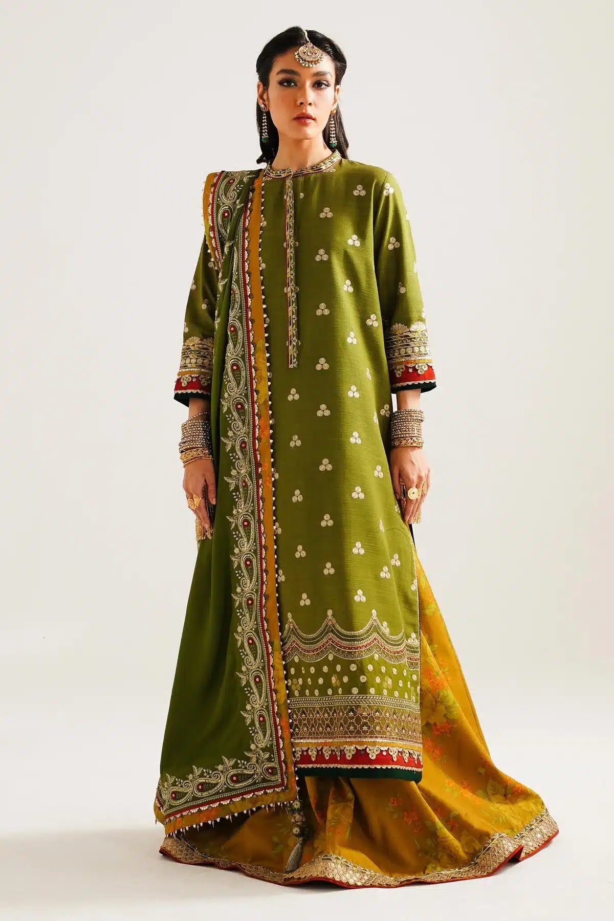 Zara ShahJahan | Winter Shawl 23 | WS23-D8 - House Of Anaya