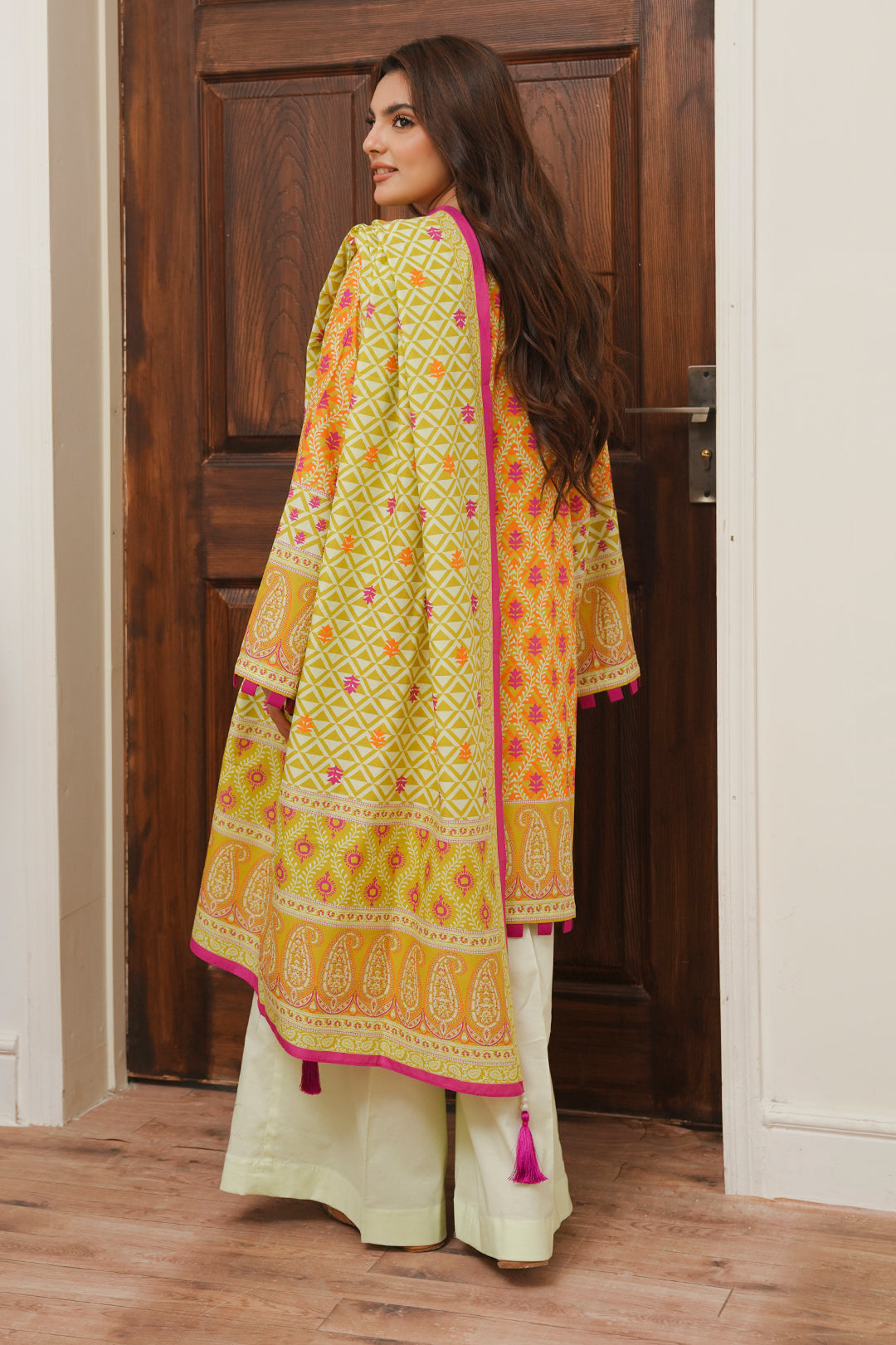 Zellbury | Unstitched 2 Piece Cambric | Shirt Dupatta - 0005 - Libasekhas