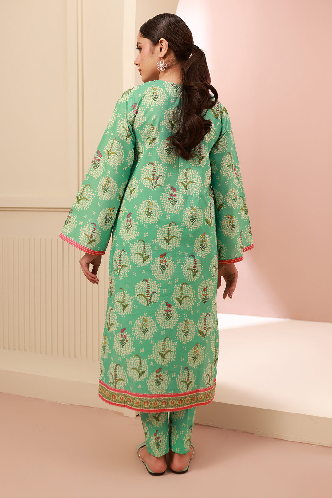 Zellbury | Unstitched 2 Piece Cambric | Shirt Shalwar - 0612 - Libasekhas