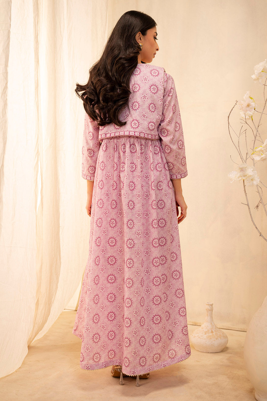 Zellbury | Unstitched 2 Piece Lawn | Shirt Shalwar - 0017 - Libasekhas