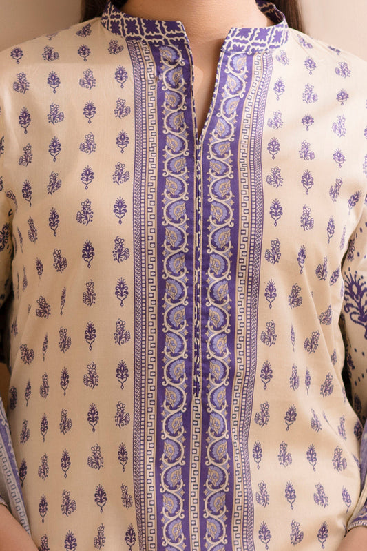 Zellbury | Unstitched 2 Piece Lawn | Shirt Dupatta - 0158 - Libasekhas