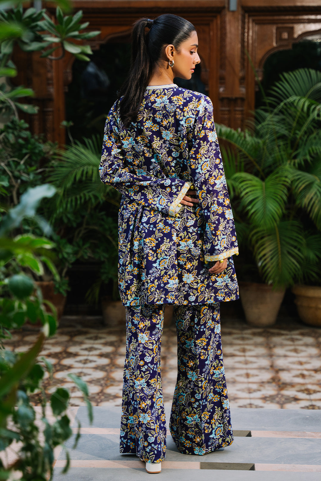 Zellbury | Unstitched 2 Piece Khaddar | Shirt Shalwar - 0257 - Libasekhas