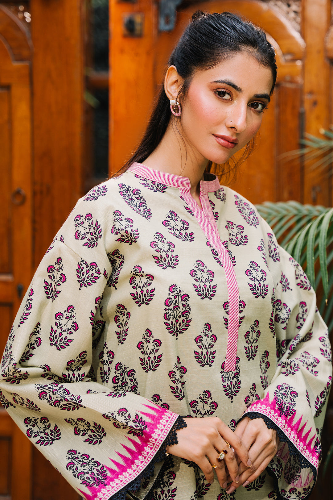 Zellbury | Unstitched 2 Piece Khaddar | Shirt Shalwar - 0260 - Libasekhas