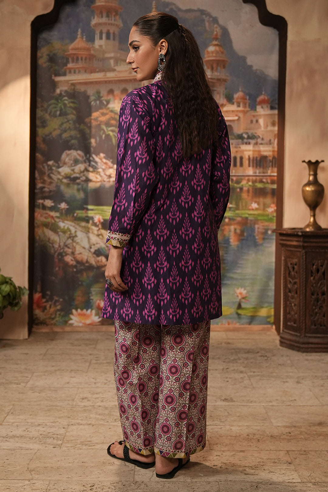 Zellbury | Unstitched 2 Piece Khaddar | Shirt Shalwar - 0431 - Libasekhas
