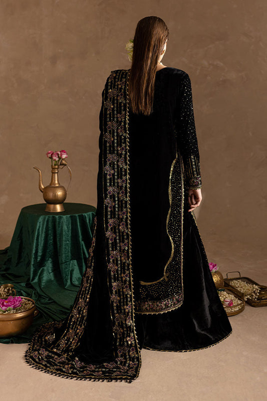 Marjjan | De Rose Velvet | MRV-09 (Black) - House Of Anaya