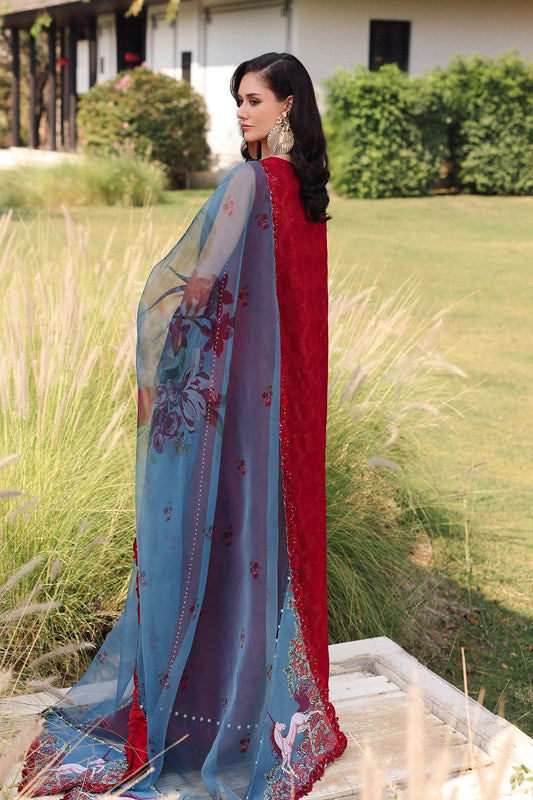Afrozeh | Luxury Embroidered & Printed Lawn | Glacis