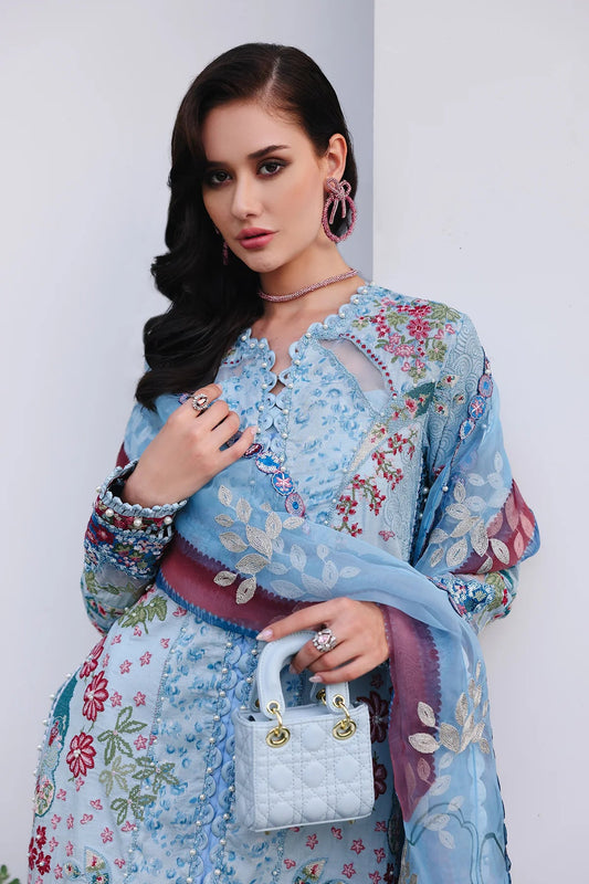 Afrozeh | Luxury Embroidered & Printed Lawn | Presta