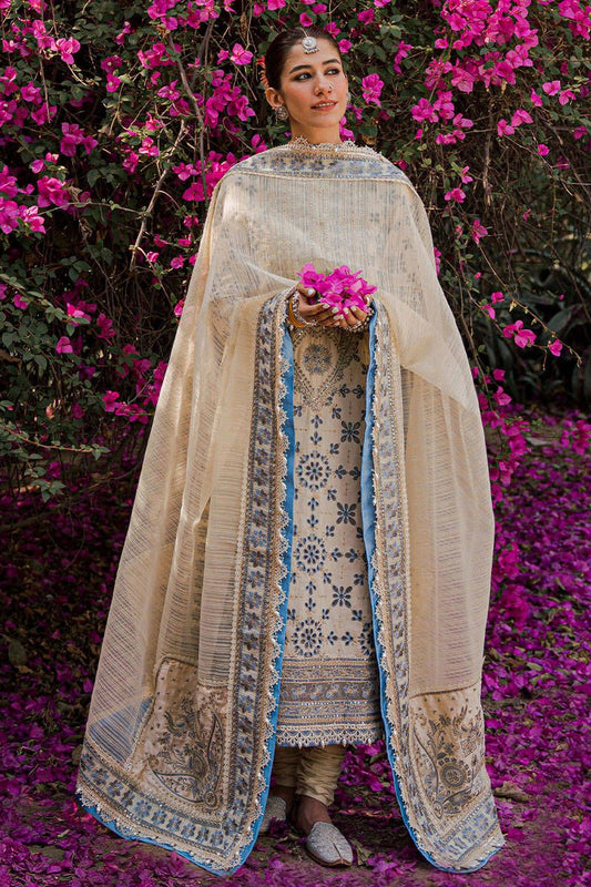 MNR Mohsin Naveed Ranjha Luxury lawn 2023 - Riwayat-e-khas