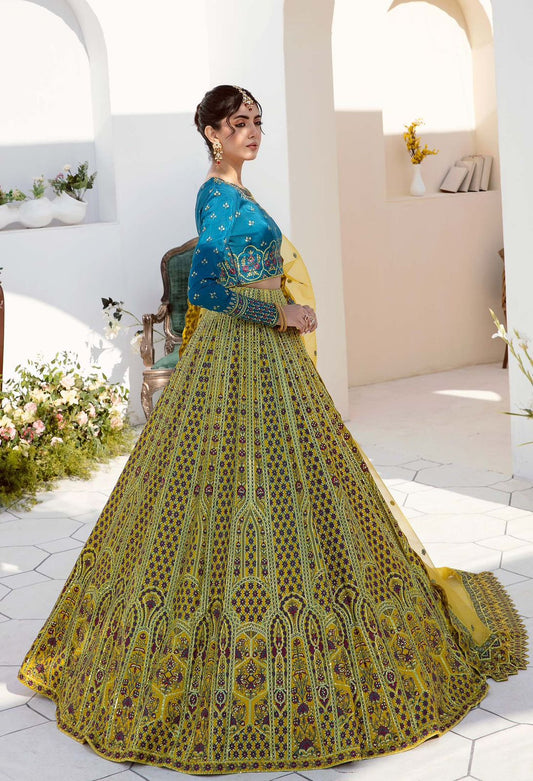 AKBAR ASLAM LITA U-1466 FORMAL COLLECTION STITCHED - Riwayat-e-khas