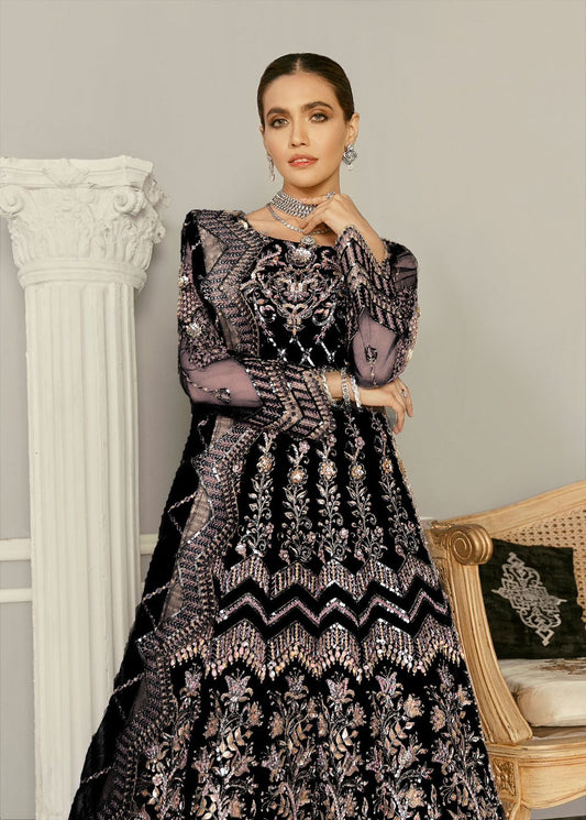 AKBAR ASLAM WISTERIA U-1366 FORMAL COLLECTION STITCHED - Riwayat-e-khas