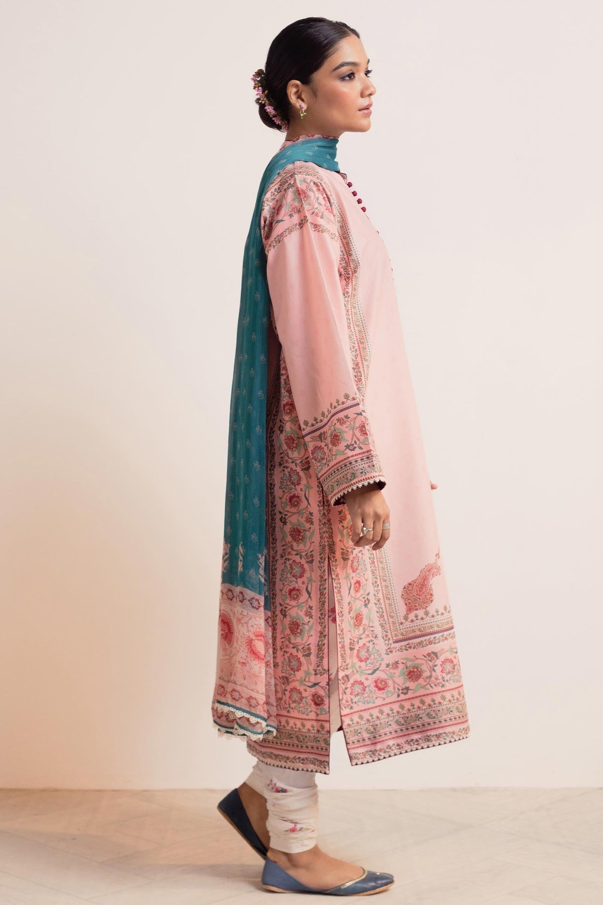Zara Shahjahan | Coco Prints 24 | GULABI-D3 - House Of Anaya