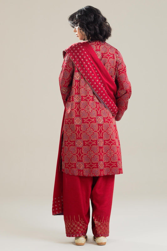 Zara Shahjahan | Handcrafted Suits | ZHC-045 - House Of Anaya