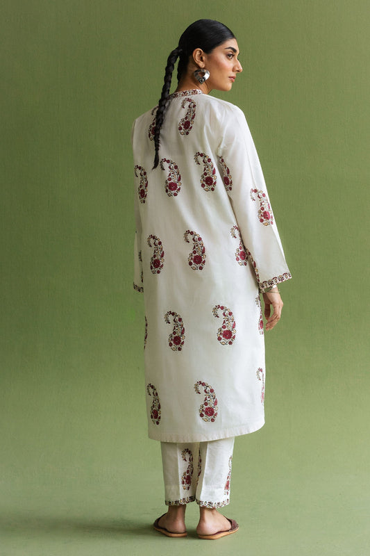 Zara Shahjahan | Handcrafted Suits | ZHC-055 - House Of Anaya
