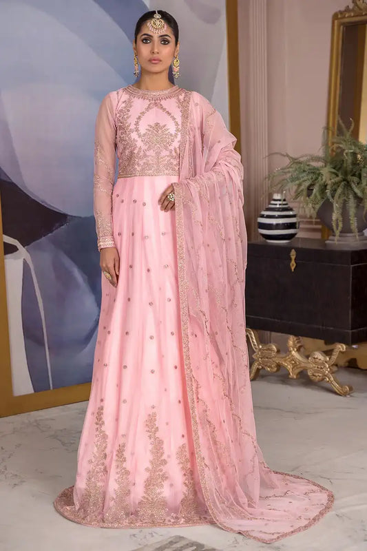 Zarif | Afreen Formals | ZA 06 FRENCH ROSE - House Of Anaya