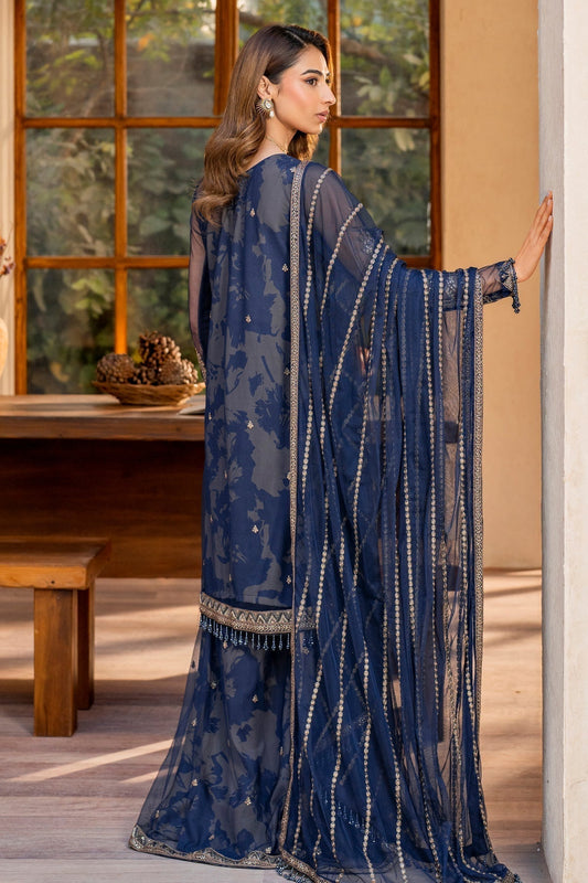 Zarif | Iris Printed Embroidered Edit 24 | ZINNIA