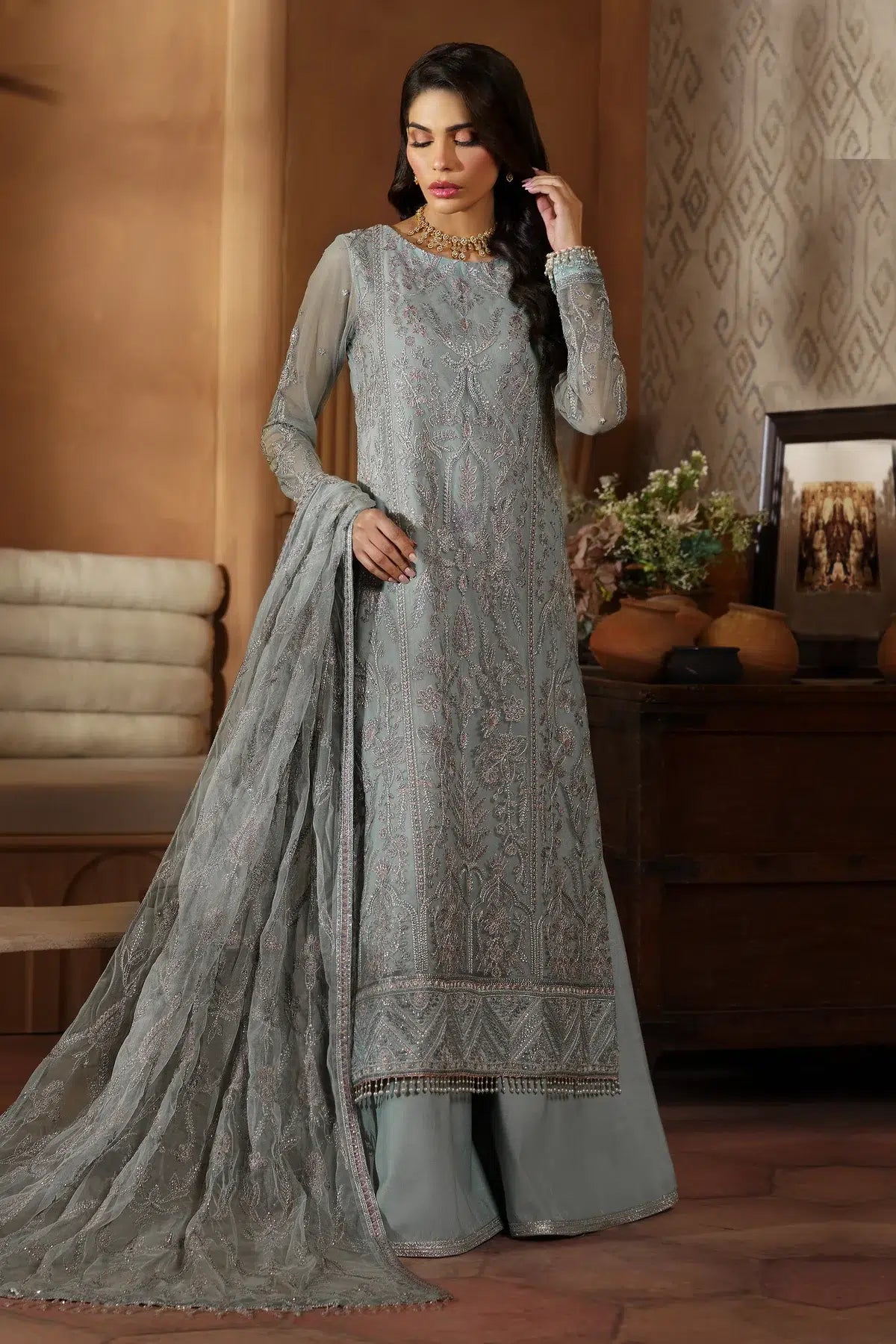 Zarif | Nauroz Festive Formals | ZFN 02 AMROZE - House Of Anaya