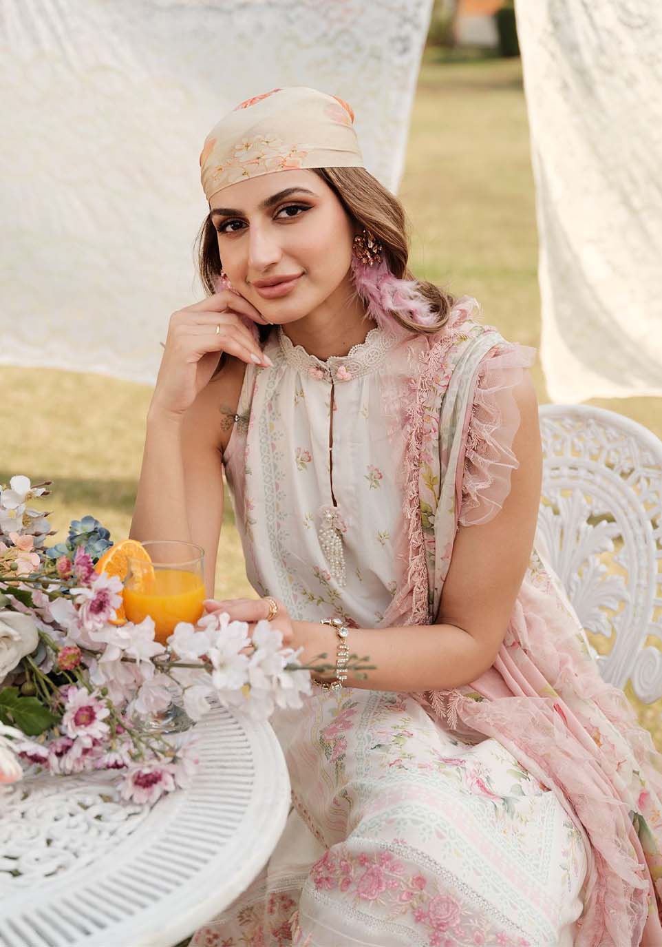 Zarqash | Luxe Lawn 24 | ZQ 5 - House Of Anaya
