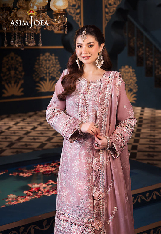 Asim Jofa | Fasana e Ishq Eid Luxury Lawn | AJFI-02 - House Of Anaya