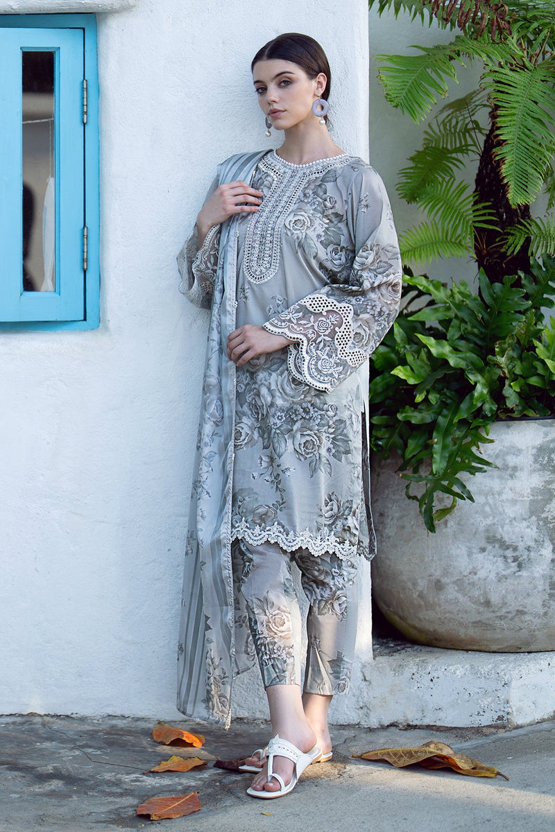 Baroque | Lawn Collection 24 | UF-557 - House Of Anaya