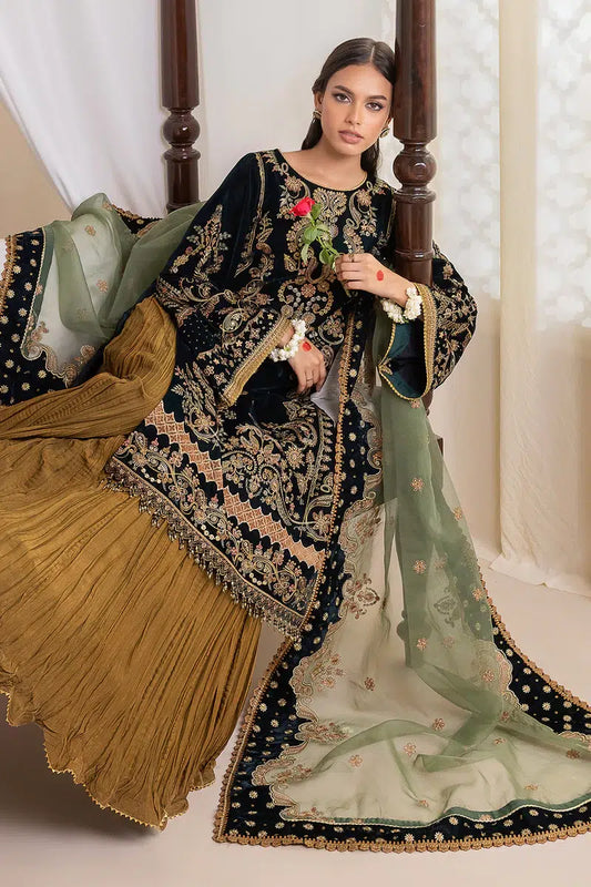 Baroque | Jahanara Luxury Velvet 23 | UF-423 - House Of Anaya