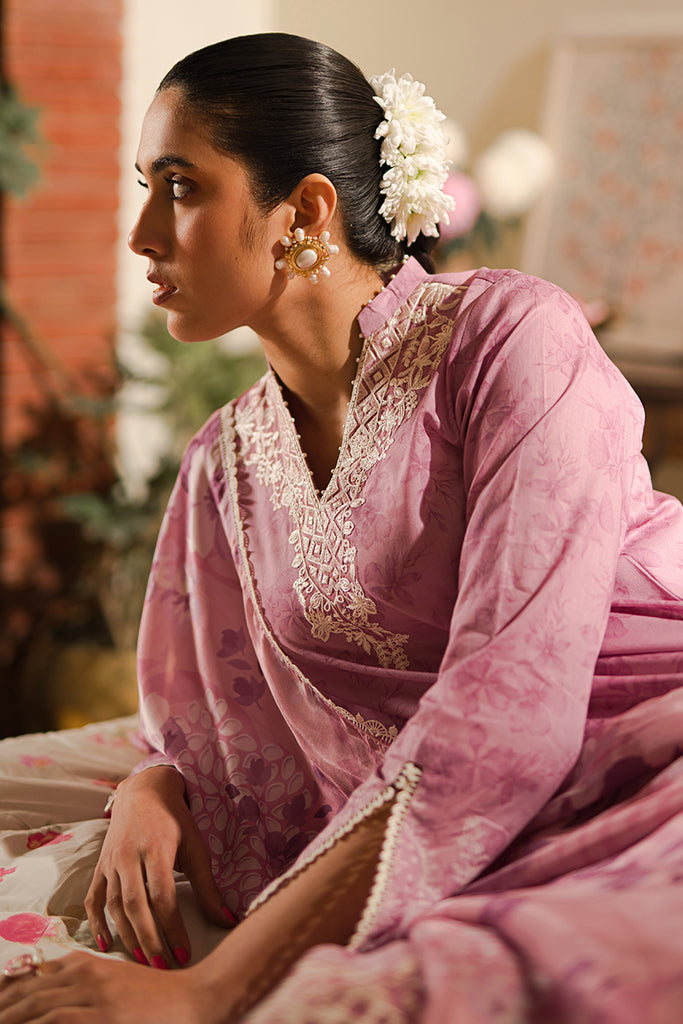 Cross Stitch | Eid Lawn 24 | LILY DREAM - House Of Anaya