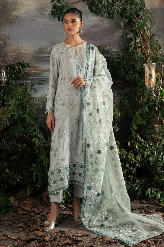 Cross Stitch | Luxe Atelier 23 | MEDALLION TEAL - House Of Anaya