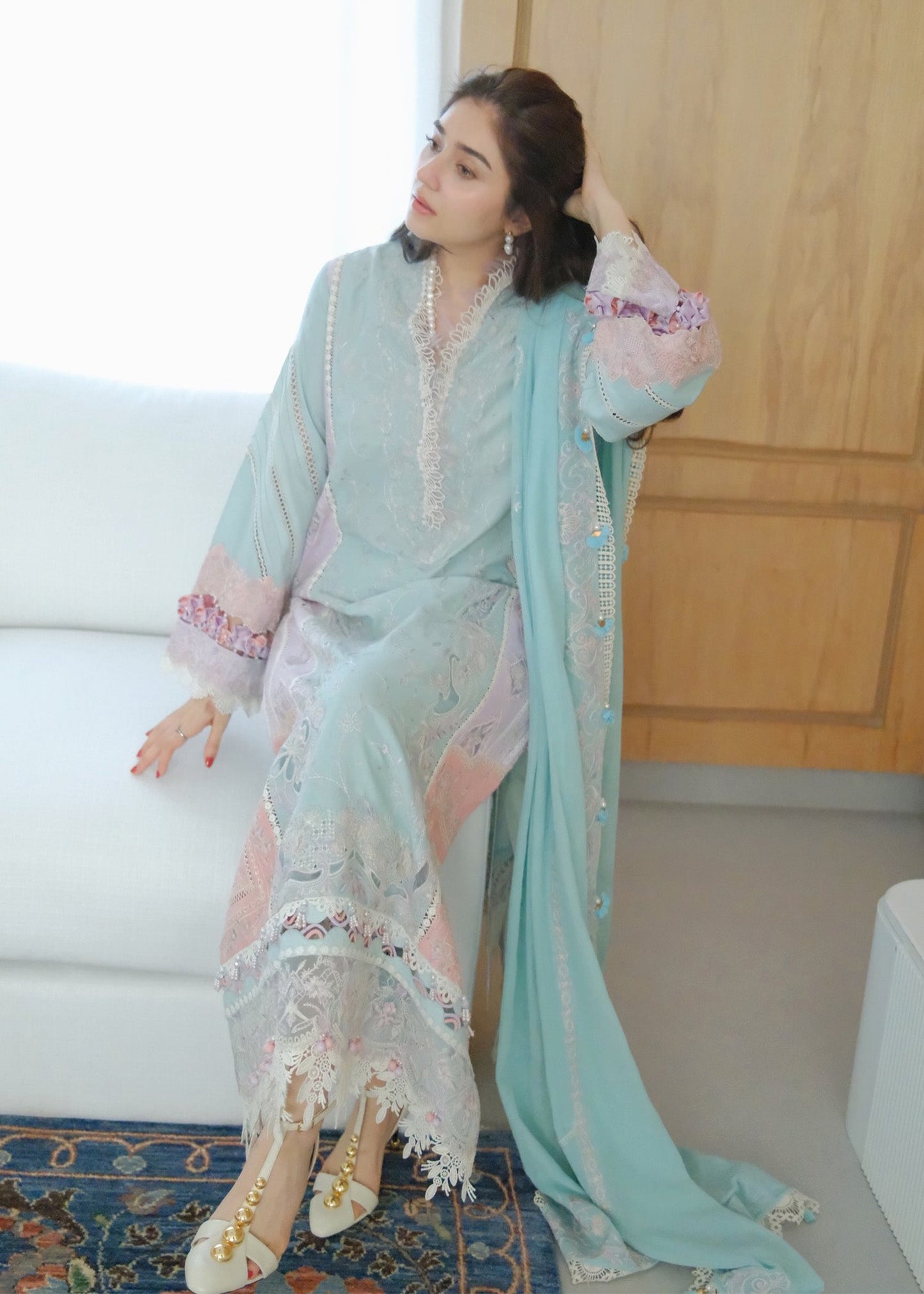Kanwal Malik | Ariya Luxury Lawn'26 | Eliana