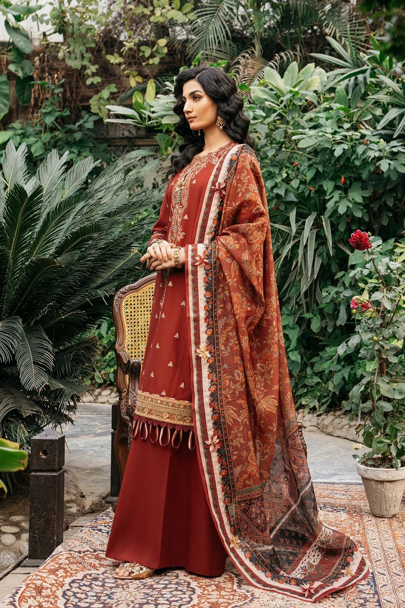 Ethnic | Rozana Collection SS 24 | E0407/203/416 - House Of Anaya