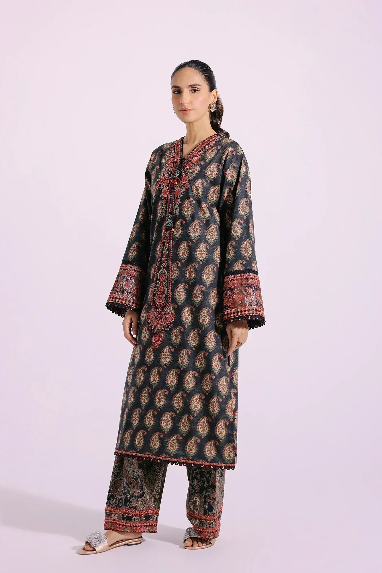 Ethnic | Rozana Collection SS 24 | E0414/203/116 - House Of Anaya