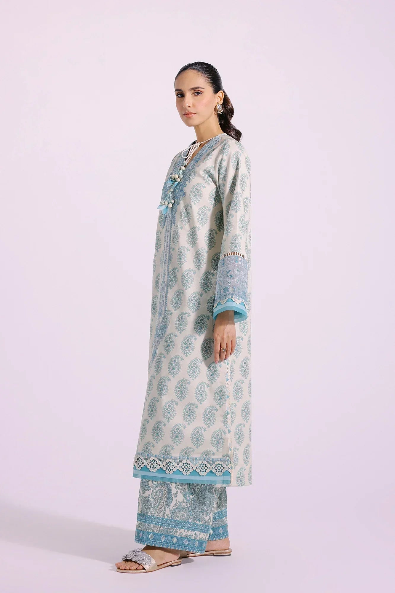 Ethnic | Rozana Collection SS 24 | E0414/203/130 - House Of Anaya