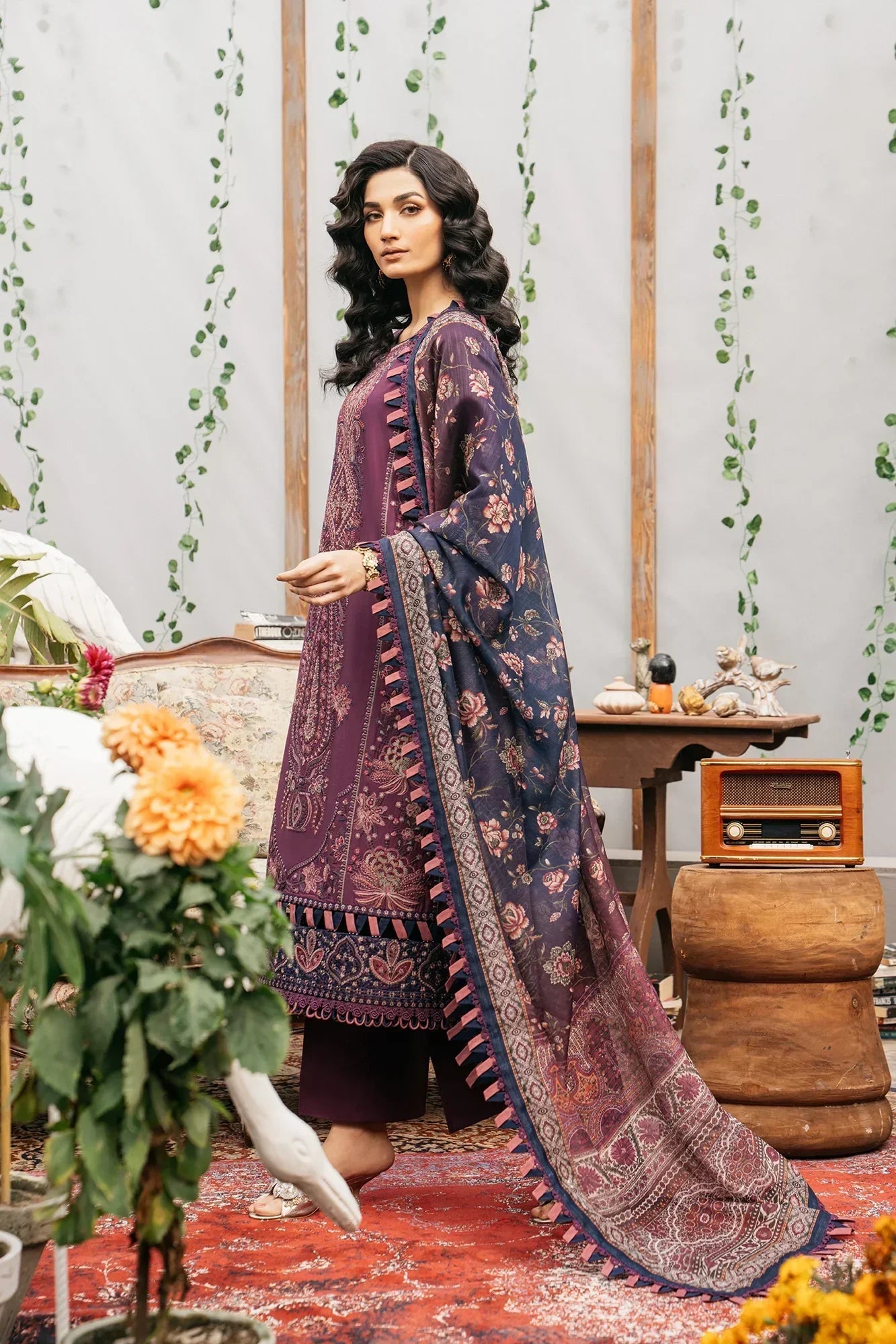 Ethnic | Rozana Collection SS 24 | E0406/203/520 - House Of Anaya