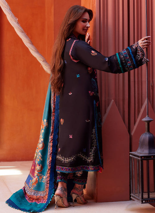Farah Talib Aziz | Suay Lawn 24 | ILARIA Black - House Of Anaya