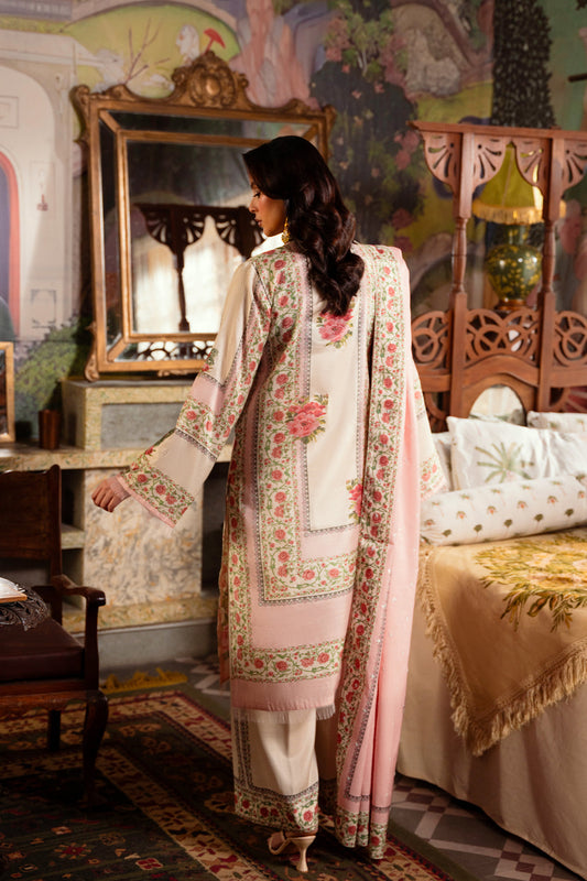 Saira Rizwan | Dahini Silk Pret | ADELIA -SRLP07-25 - House Of Anaya