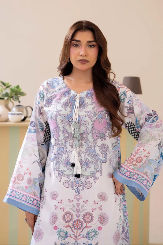 Adans Libas | Adans Jacobean | PRINTED KAFTAN-05 - 2