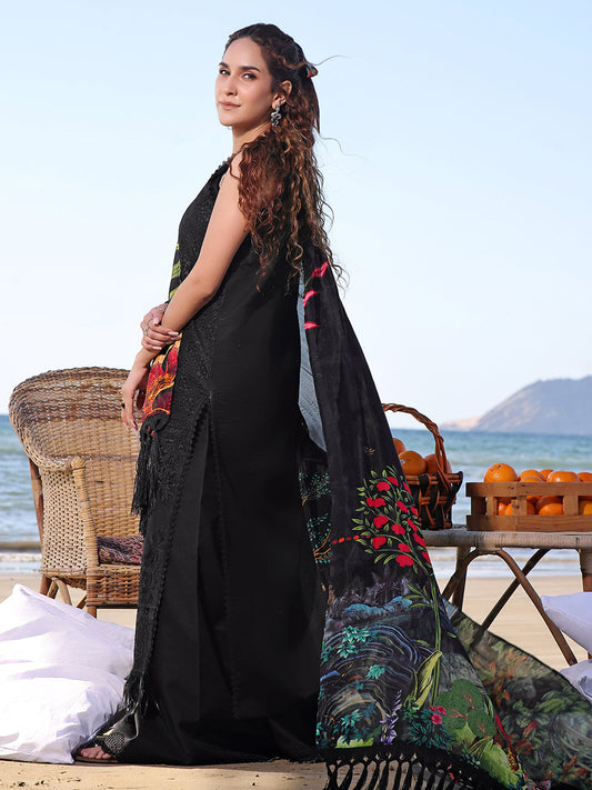 Izel | Saahil Signature Lawn 24 | NUREH - House Of Anaya