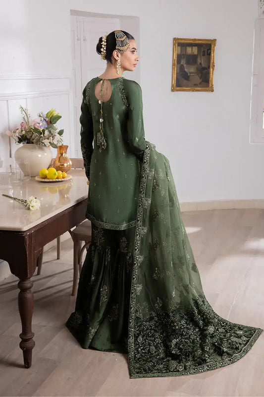 Iznik | Festive Raw Silk 23 | IRS-04 IDYLLIC - House Of Anaya