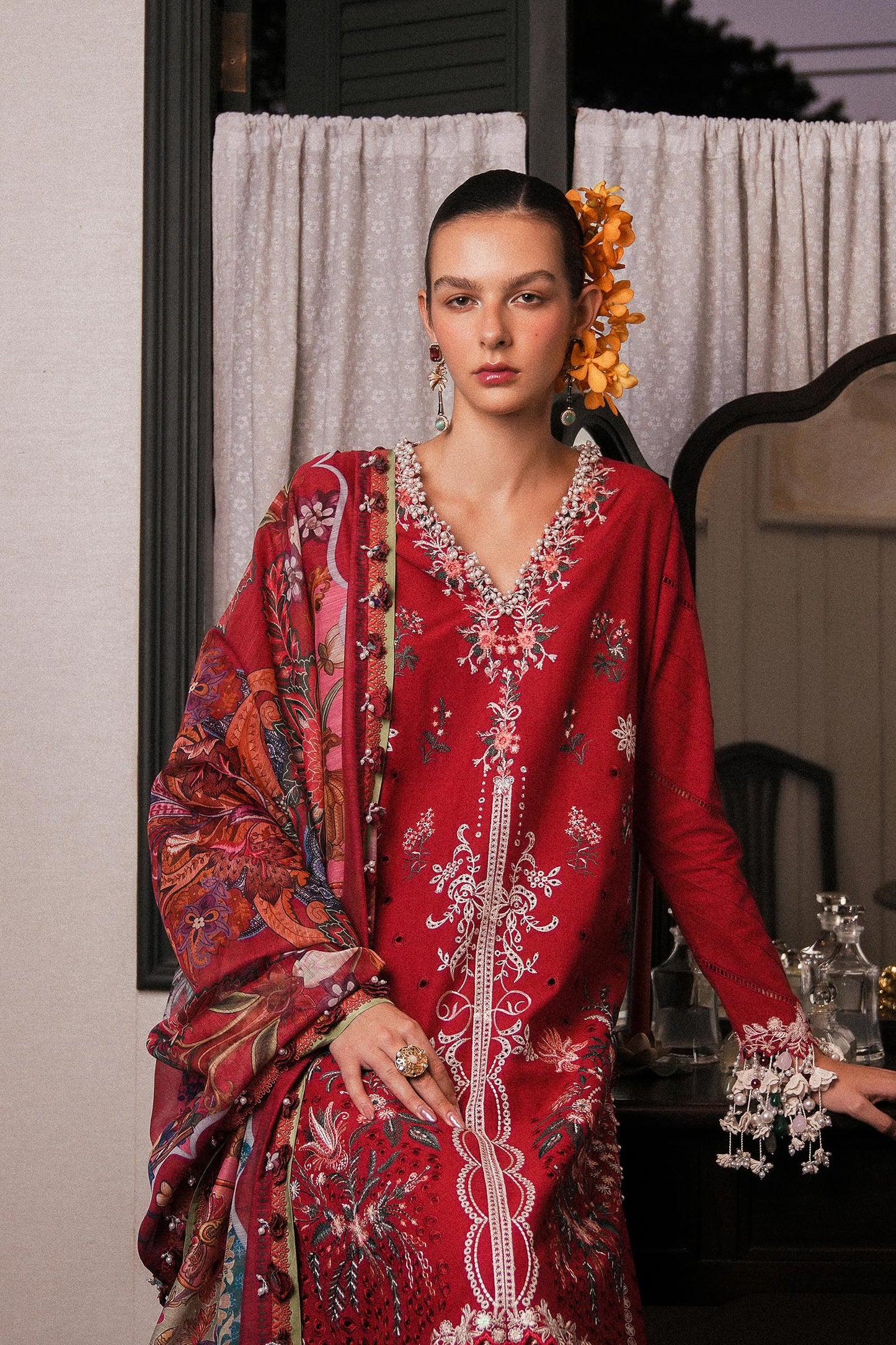 Sana Safinaz | Luxury Lawn 25 | L251-009A-3DI