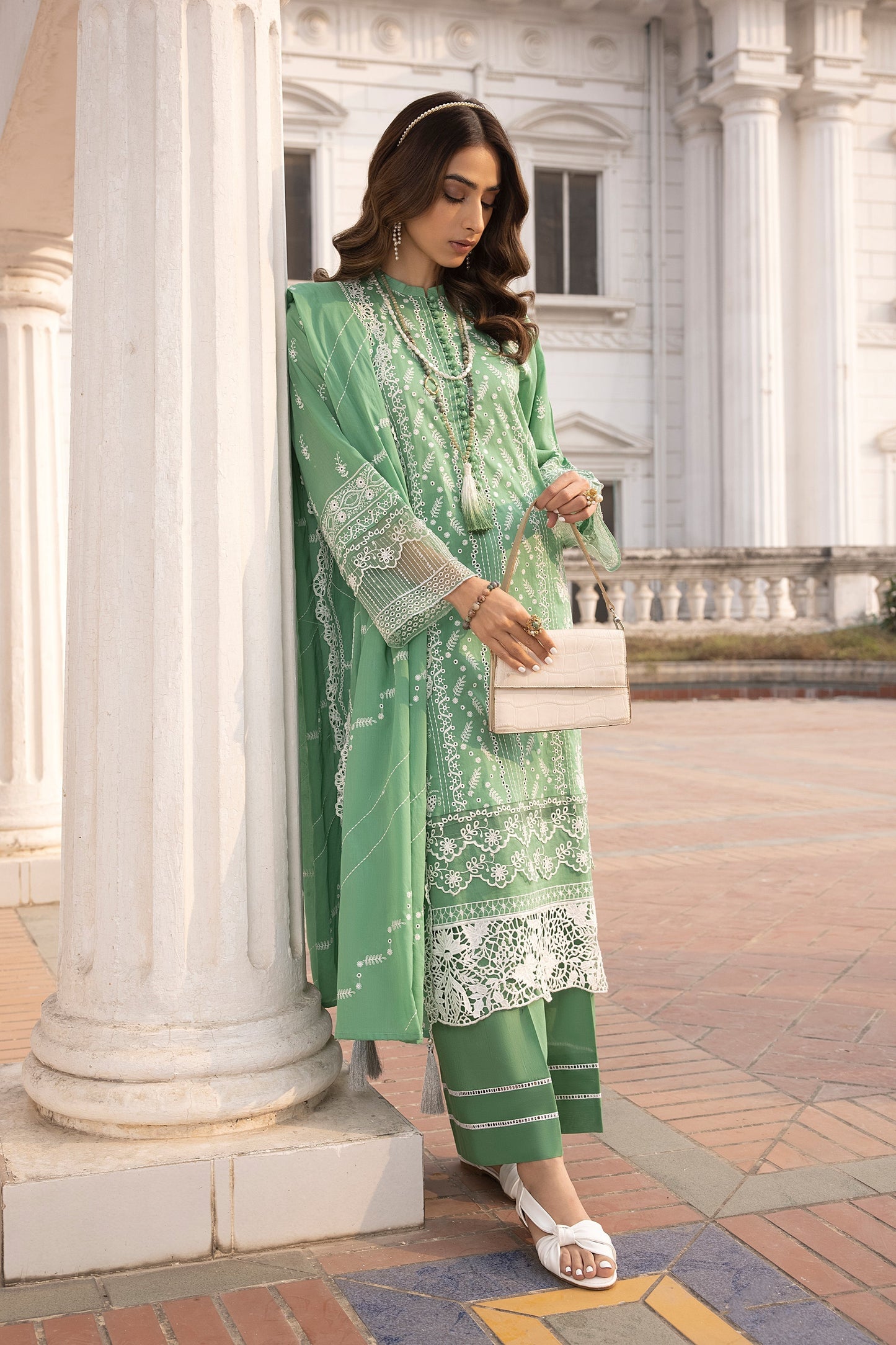 LSM | Spring Embroidered 24 | A-2 - House Of Anaya