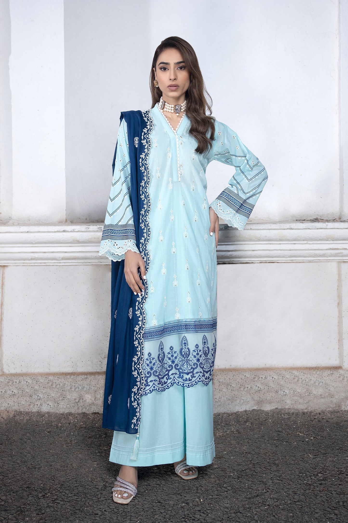 LSM | Spring Embroidered 24 | A-1 - House Of Anaya