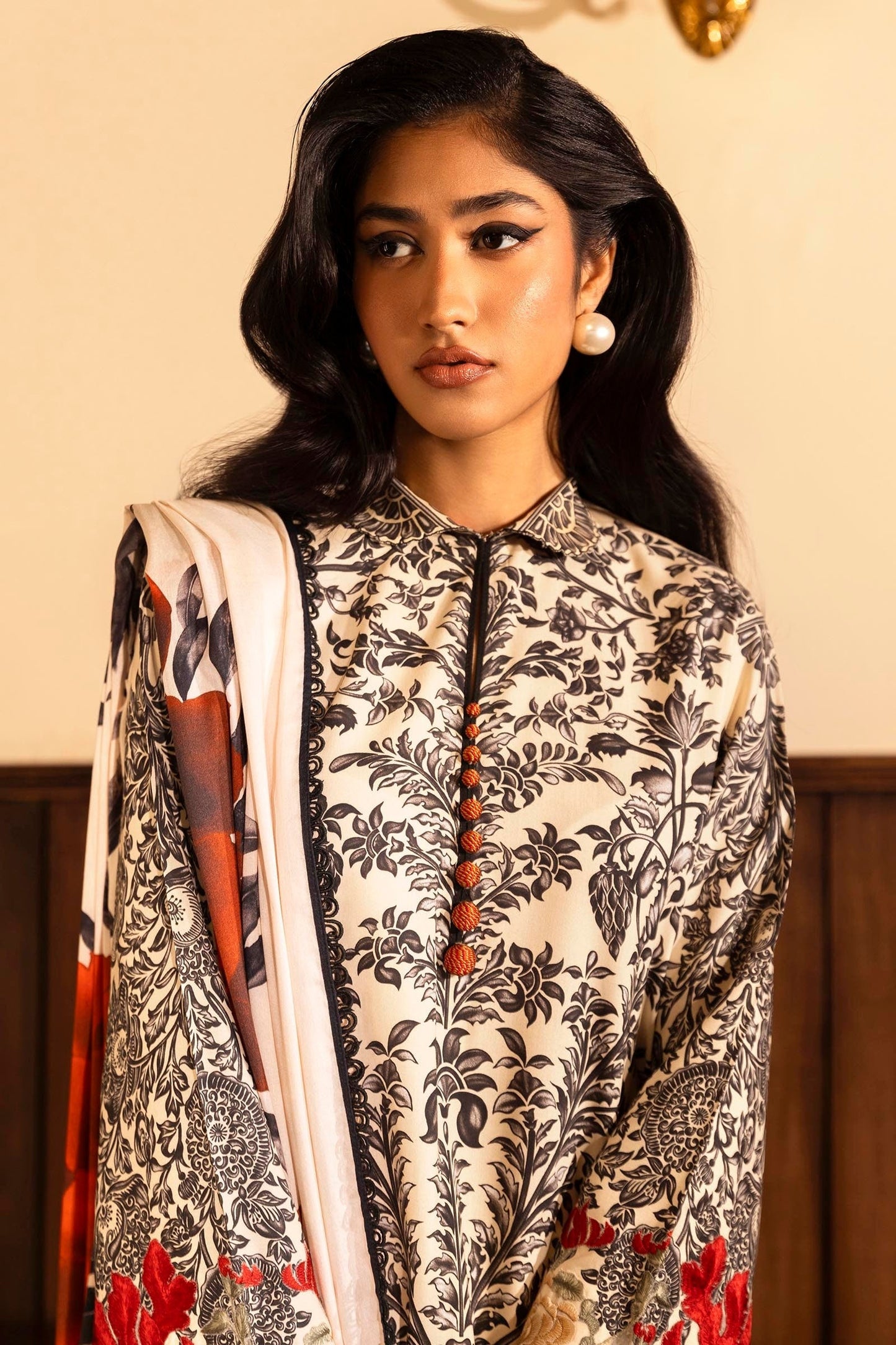 Sana Safinaz | Muzlin Winter 2024 | M243-019A-3DB
