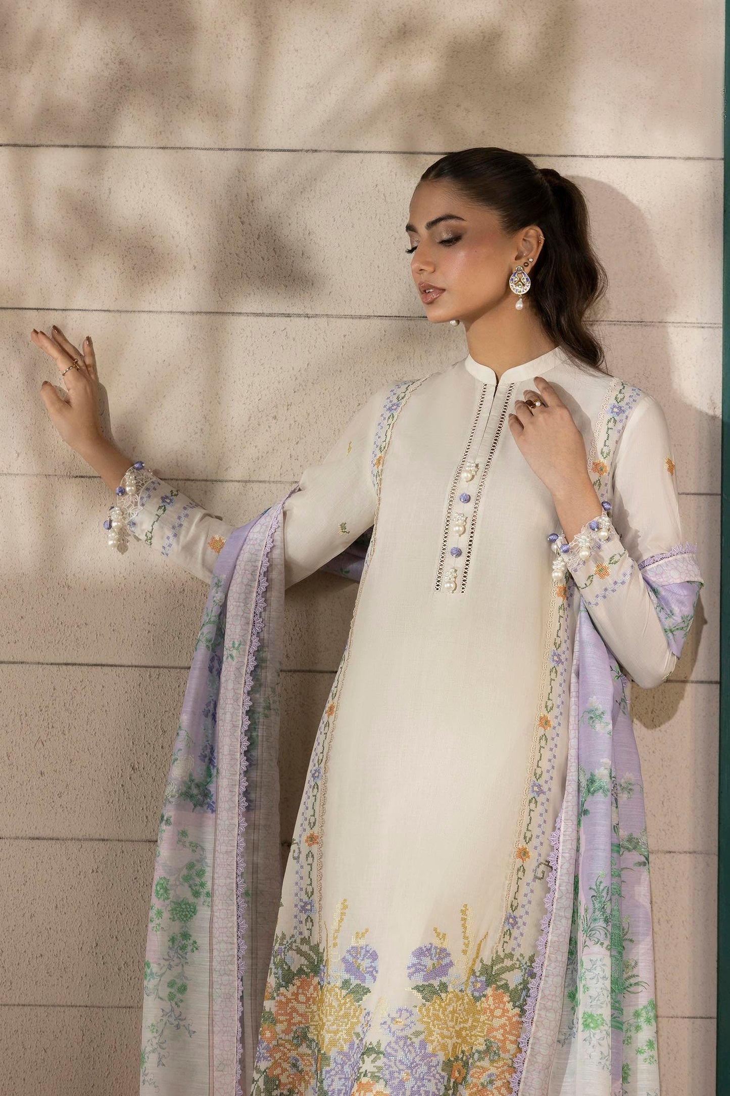 Sana Safinaz | Muzlin Spring 25 | M251-012A-3CV