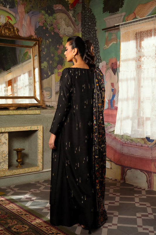 Saira Rizwan | Dahini Silk Pret | ESMA - SRLP02-25 - House Of Anaya