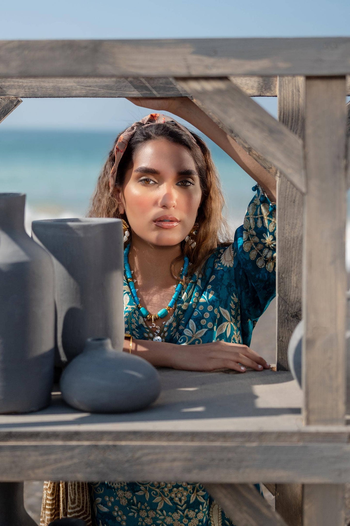 Sana Safinaz | Mahay Spring 24 | H241-018B-2BG - House Of Anaya
