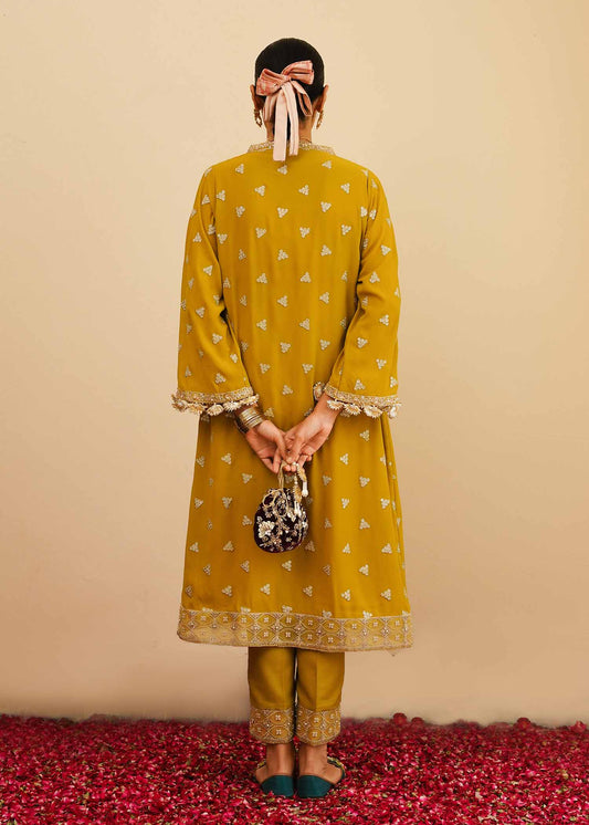 Mahgul | Eid Edit 2024 | Mustard Shine - House Of Anaya