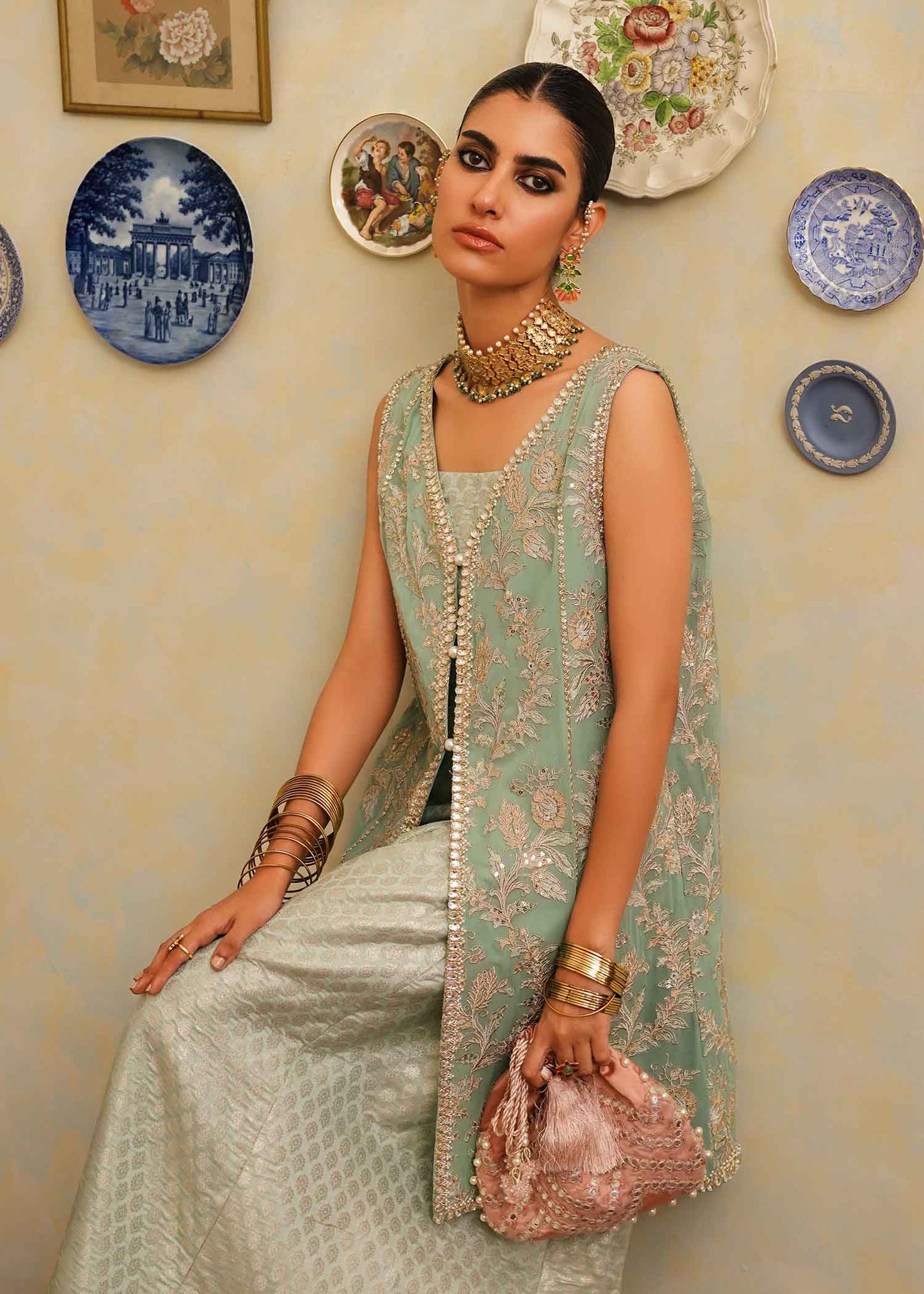 Mahgul | Eid Edit 2024 | Aqua Dream - House Of Anaya