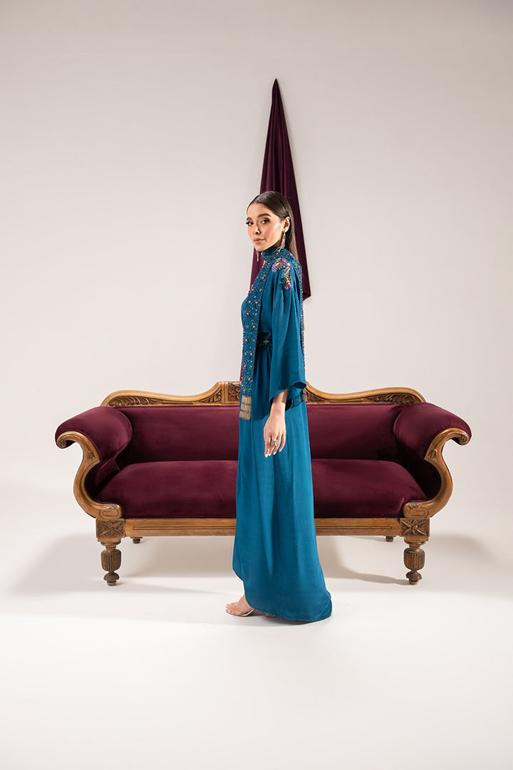 Maria Osama Khan | Tiffany Formals | Sapphire - House Of Anaya